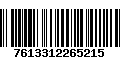 Código de Barras 7613312265215