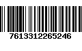 Código de Barras 7613312265246