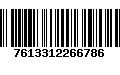 Código de Barras 7613312266786