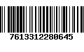 Código de Barras 7613312280645