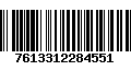 Código de Barras 7613312284551