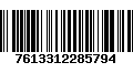 Código de Barras 7613312285794