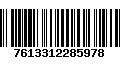 Código de Barras 7613312285978