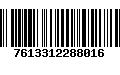 Código de Barras 7613312288016