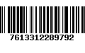 Código de Barras 7613312289792