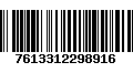 Código de Barras 7613312298916