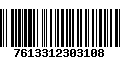 Código de Barras 7613312303108