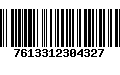 Código de Barras 7613312304327