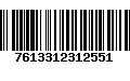 Código de Barras 7613312312551