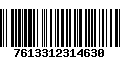 Código de Barras 7613312314630