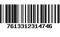 Código de Barras 7613312314746