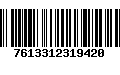 Código de Barras 7613312319420