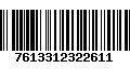 Código de Barras 7613312322611