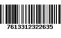 Código de Barras 7613312322635