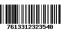 Código de Barras 7613312323540