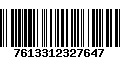 Código de Barras 7613312327647