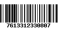 Código de Barras 7613312330807