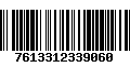 Código de Barras 7613312339060