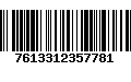 Código de Barras 7613312357781