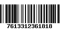 Código de Barras 7613312361818