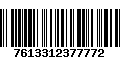 Código de Barras 7613312377772