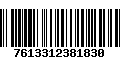 Código de Barras 7613312381830