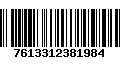 Código de Barras 7613312381984