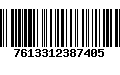 Código de Barras 7613312387405