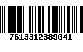 Código de Barras 7613312389041