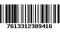 Código de Barras 7613312389416