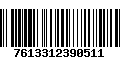 Código de Barras 7613312390511