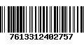 Código de Barras 7613312402757