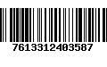 Código de Barras 7613312403587