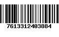 Código de Barras 7613312403884