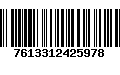 Código de Barras 7613312425978