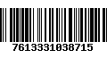 Código de Barras 7613331038715