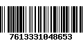 Código de Barras 7613331048653