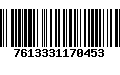 Código de Barras 7613331170453