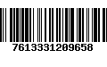 Código de Barras 7613331209658