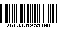 Código de Barras 7613331255198