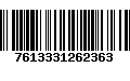 Código de Barras 7613331262363