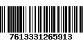 Código de Barras 7613331265913