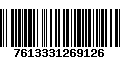 Código de Barras 7613331269126