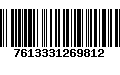 Código de Barras 7613331269812