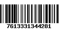 Código de Barras 7613331344281