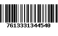 Código de Barras 7613331344540