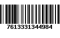 Código de Barras 7613331344984