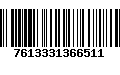 Código de Barras 7613331366511