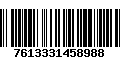 Código de Barras 7613331458988