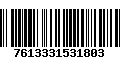 Código de Barras 7613331531803